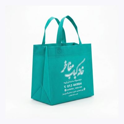 ساک دستی پارچه ای  مدل عطف دار پاکتی- 30 در30در 15-60گرم