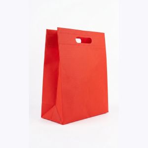 ساک دستی پارچه ای مدل عطف دار پاکتی25در30در10 - 60گرم