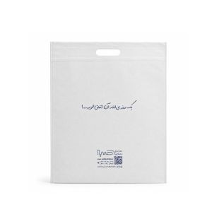 ساک دستی فلت دسته موزی 40در 50 - 60گرم
