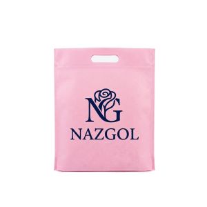 ساک دستی  فلت کف گاست دسته موزی 35 در40 - 60گرم